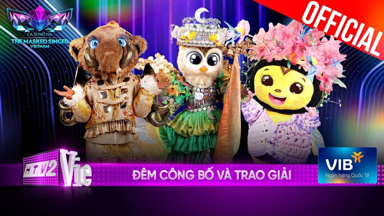 The Masked Singer Vietnam - Ca Sĩ Mặt Nạ M&ugrave;a 2 - Đ&ecirc;m C&ocirc;ng Bố & Trao Giải: Ai sẽ l&agrave; Qu&aacute;n qu&acirc;n?
