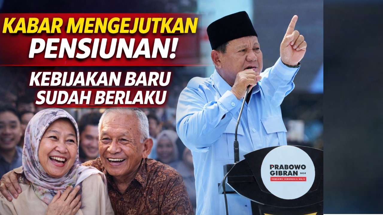 Kabar Mengejutkan Pensiunan! Kebijakan Baru Resmi Berlaku Hari Ini