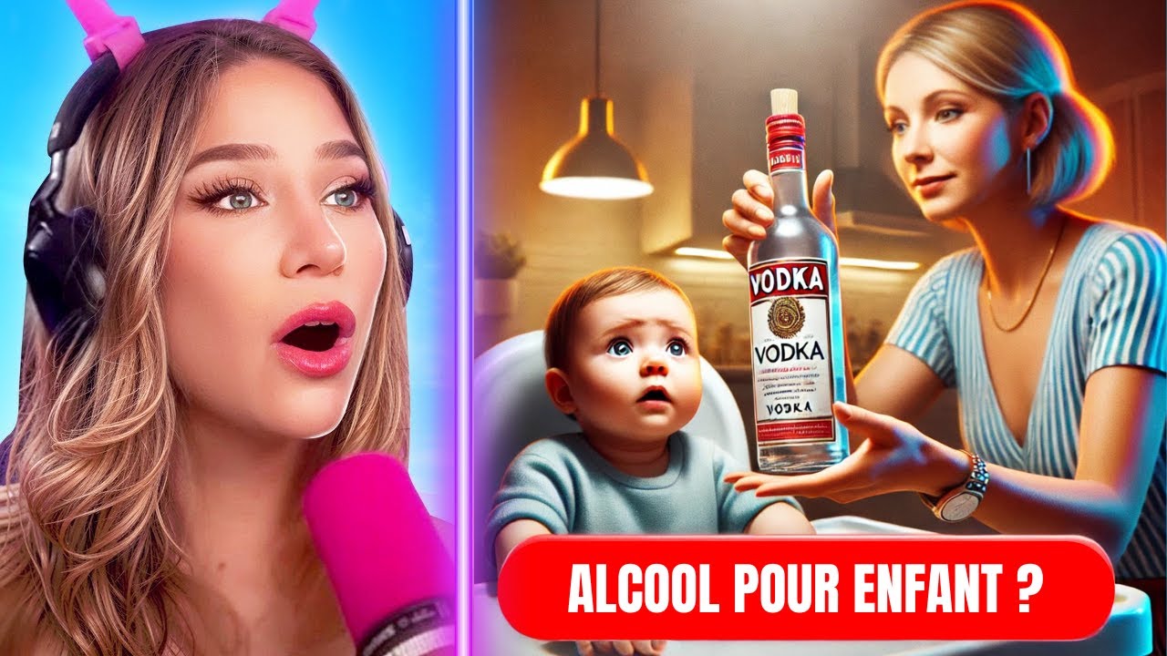 ELLE DONNE DE L'ALCOOL À SON ENFANT | REACT