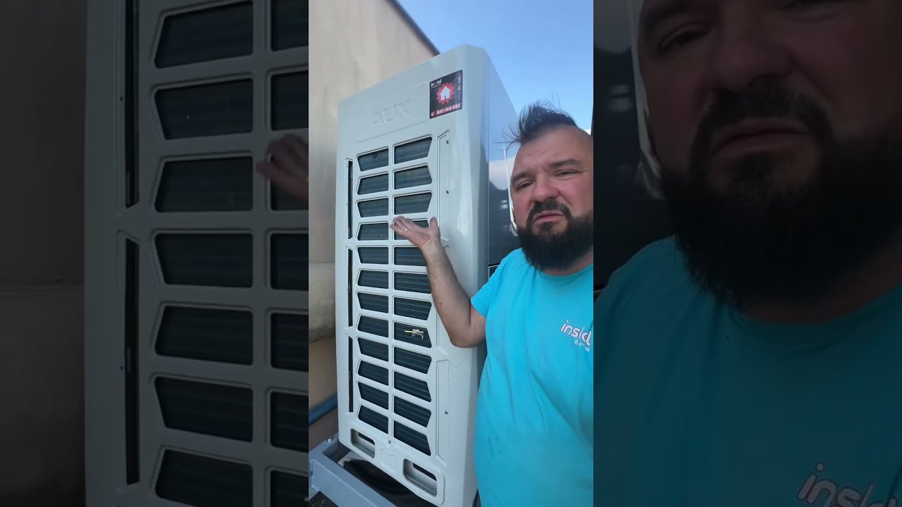 Montaż dużego systemu klimatyzacji VRF - krok po kroku #AUX
