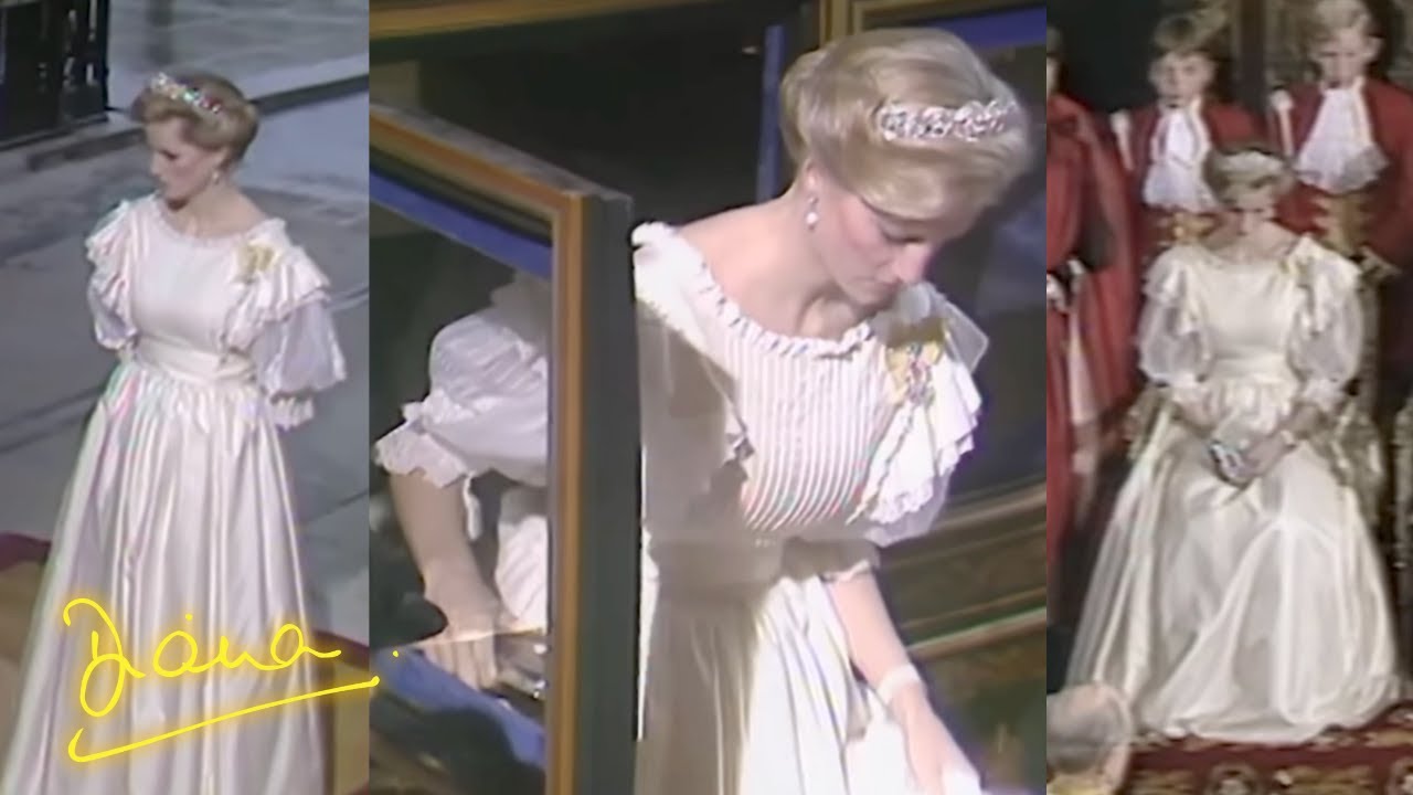 Princess Diana at State Opening of Parliament (1984)