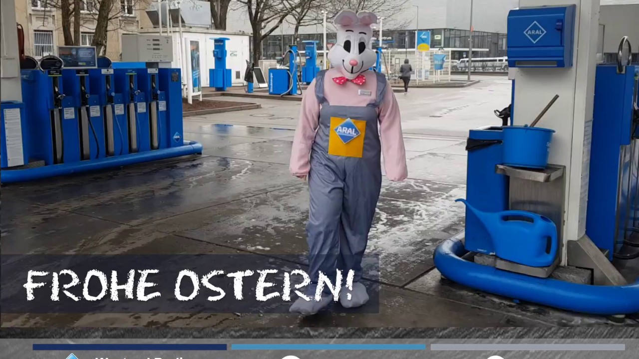 Frohe Ostern von den ARAL Tankstellen Westend Berlin