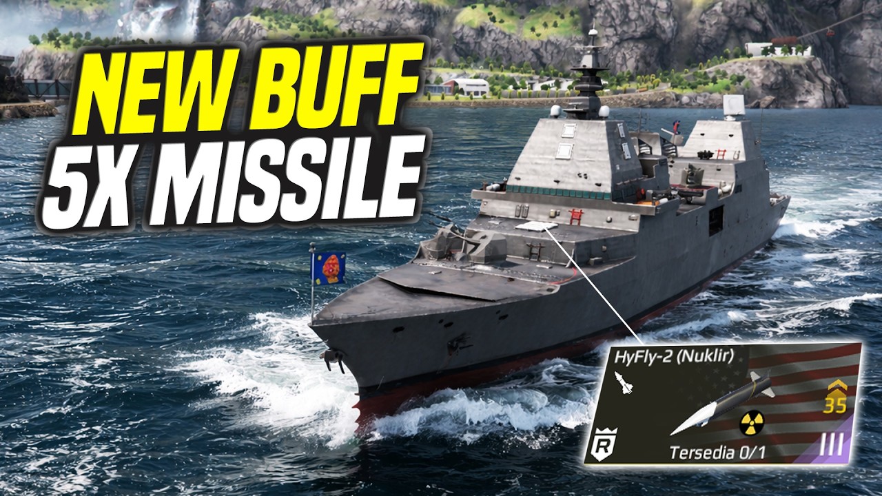 BUFF TERBARU! IT DDX 5x Missile Auto Dendong Tim Beben! 😱🔥 - Modern Warships