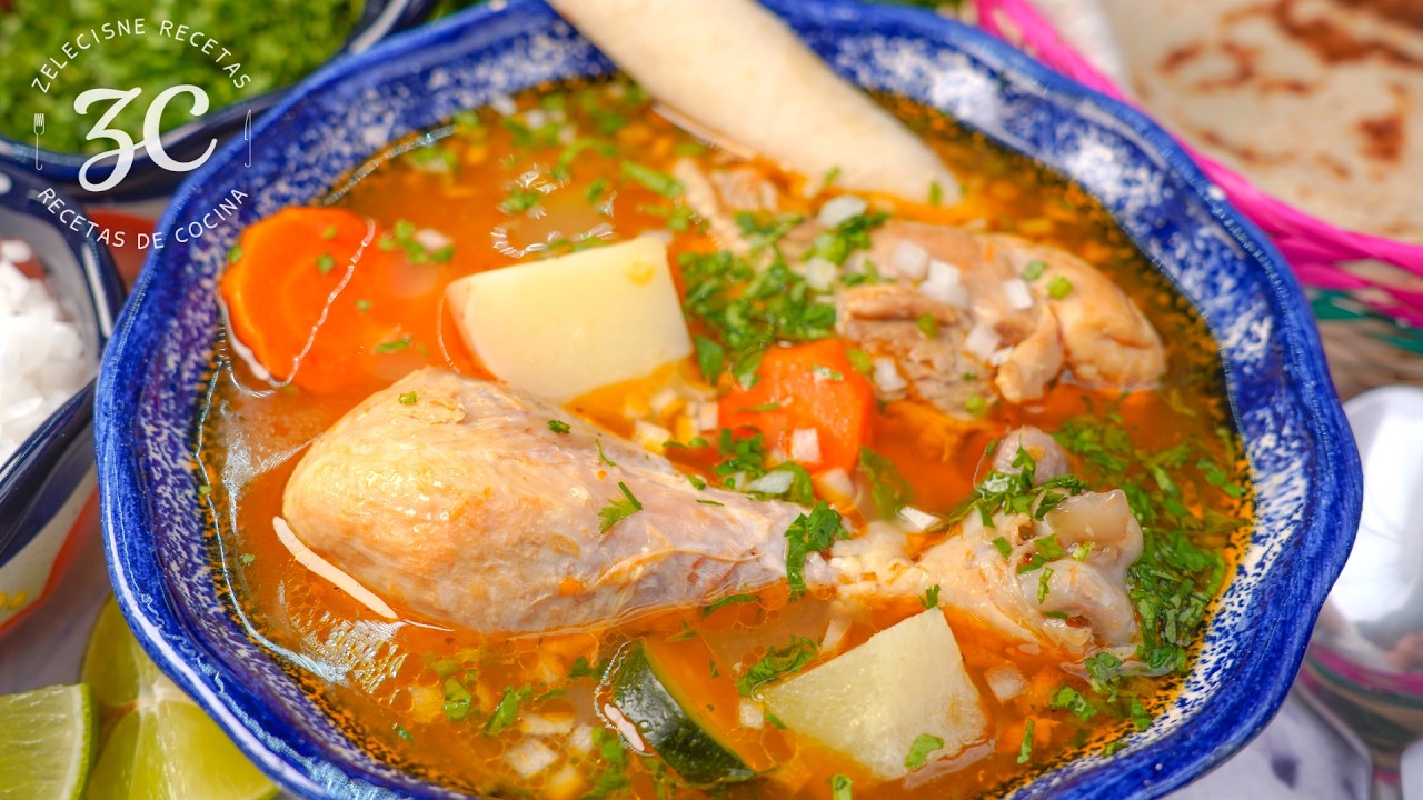 La única receta que necesitas: Caldito de Pollo con Verduras 🍜🥣