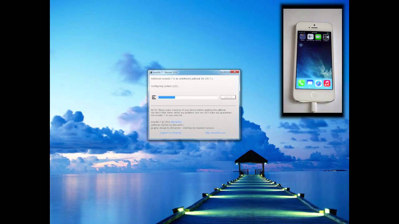 download evasi0n 7 1 0 8 to jailbreak ios7 1