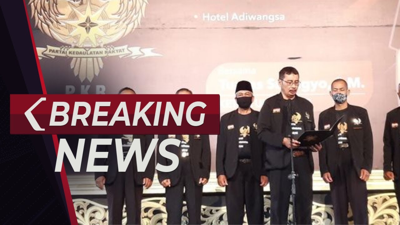 BREAKING NEWS - Partai Kedaulatan Rakyat Daftar Pemilu 2024 di KPU