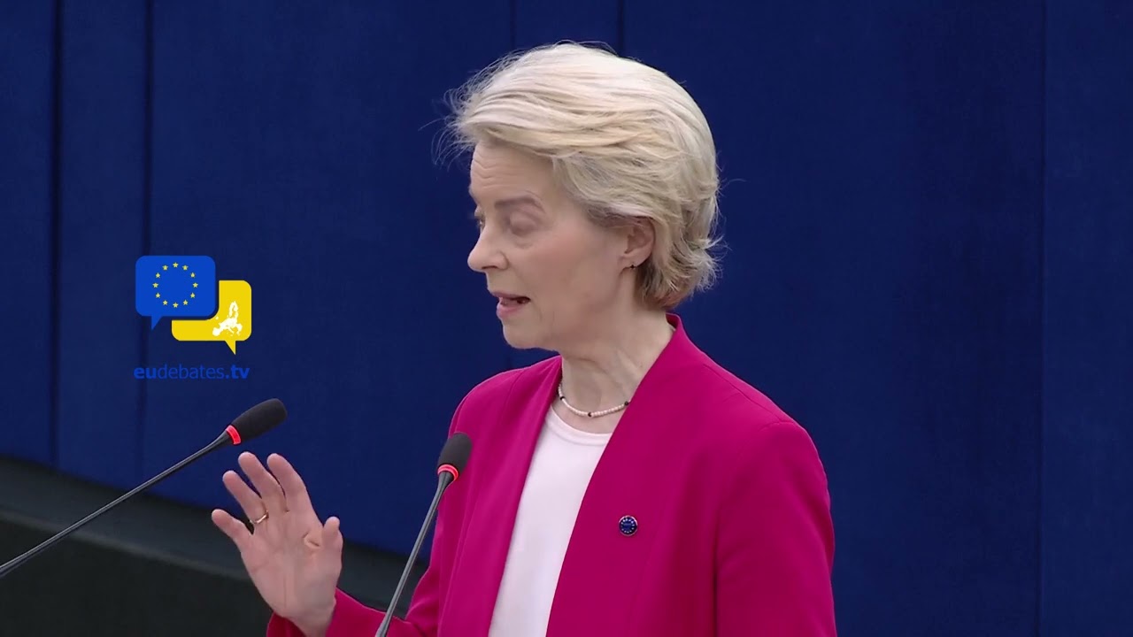 Europe's Call to Arms: President Von der Leyen's Historic Plea for Unity and Defense! 