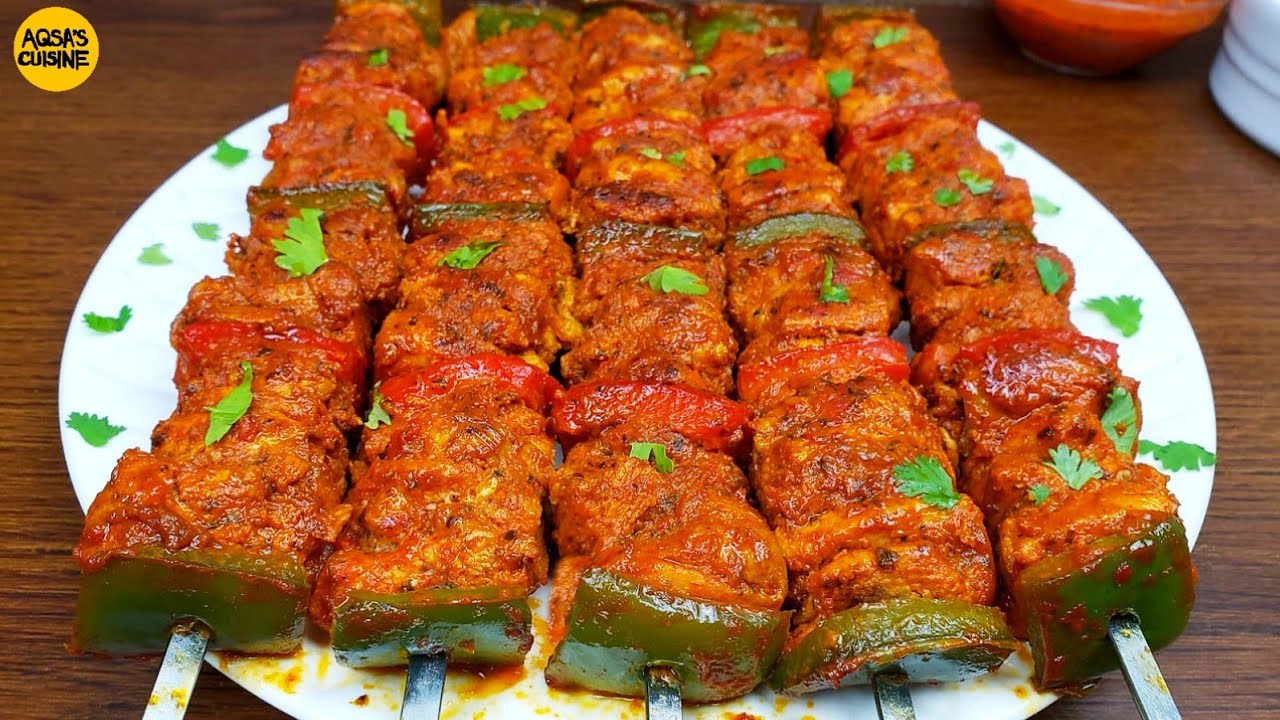 Chicken Tikka Kabab With Peri Peri Sauce, Peri Peri Chicken, Peri Peri Boti Kabab Peri Peri Skewers