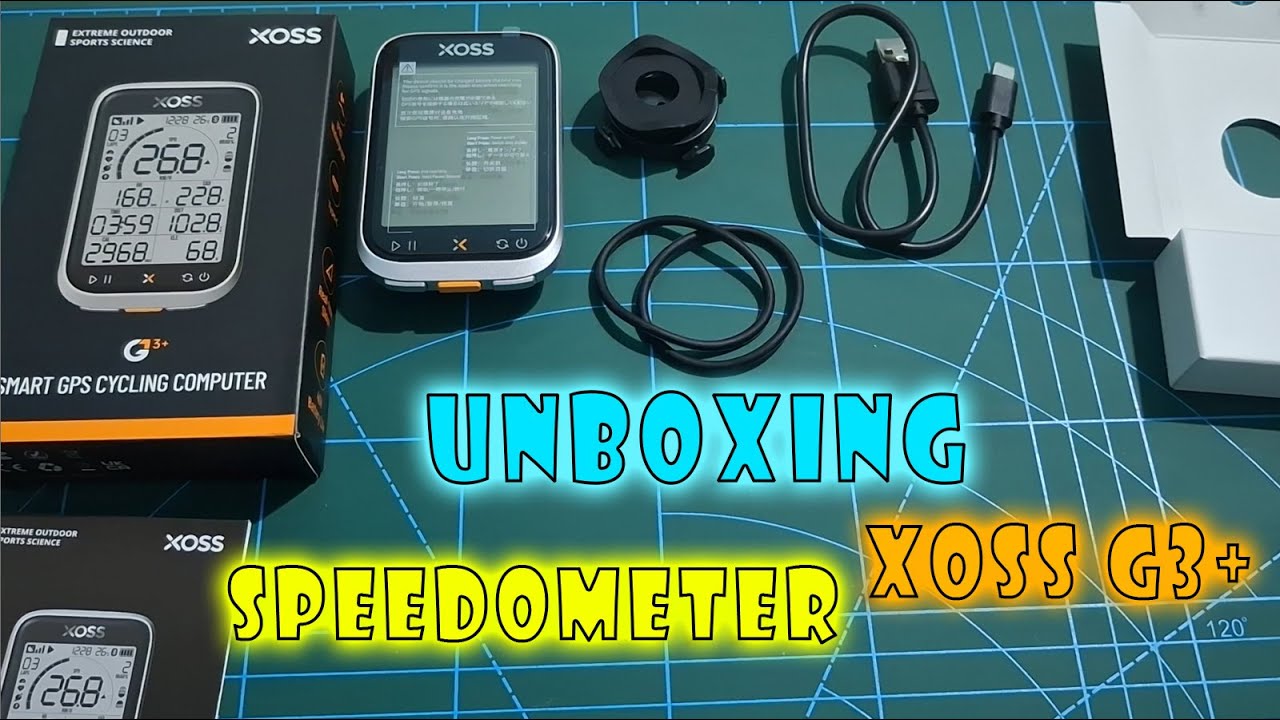 unboxing speedometer XOSS G3 plus terbaru
