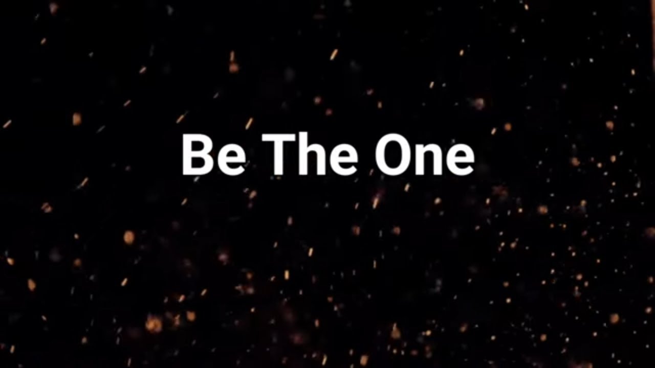 Be the One | Piano Accompaniment