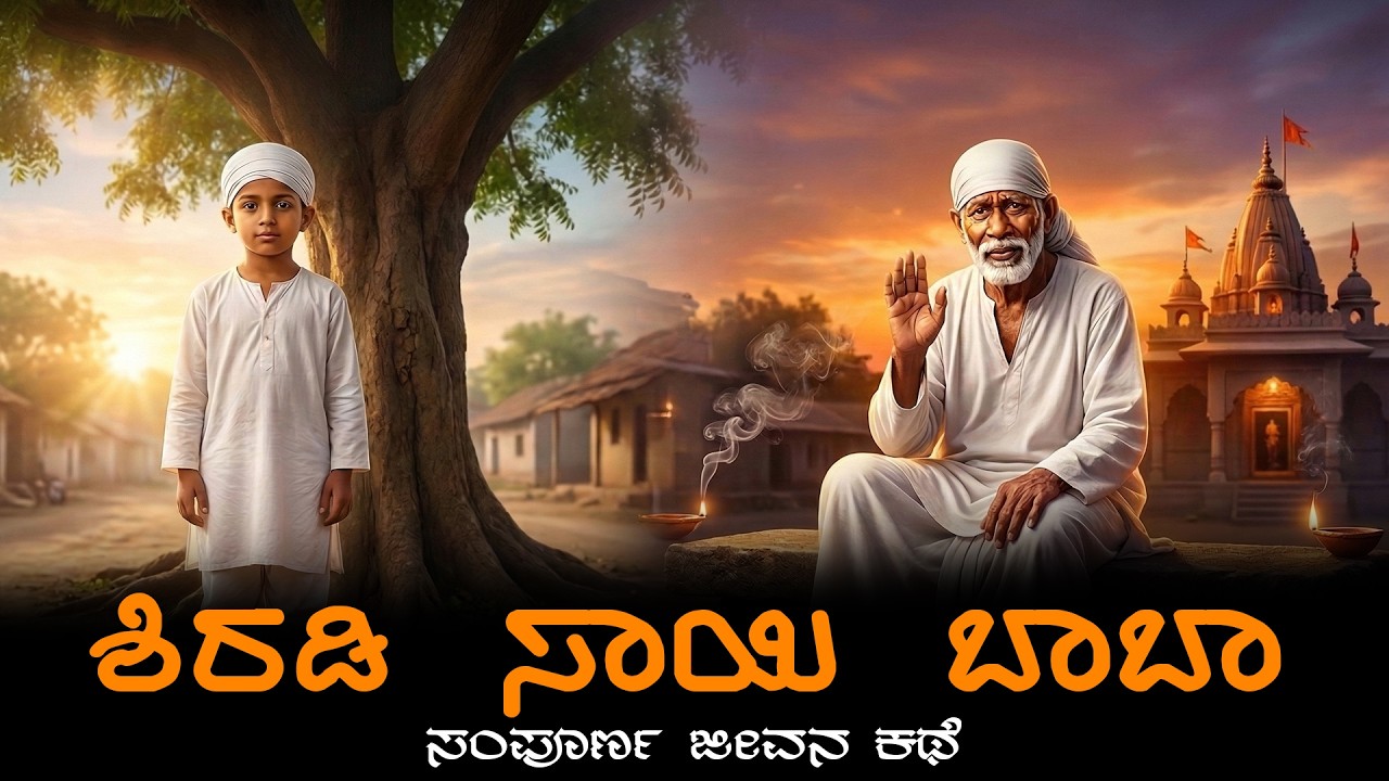 Shiradi Sai Baba Life story in Kannada | ಸಾಯಿಬಾಬಾ ಯಾರು? | ಶಿರಡಿ ಸಾಯಿಬಾಬಾ ಜೀವನ ಮತ್ತು ಅದ್ಭುತಗಳ ಕಥೆ