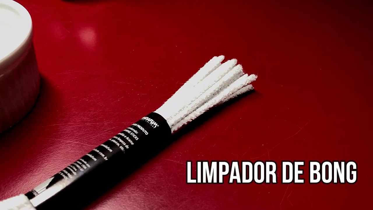 COMO LIMPAR UM BONG?
