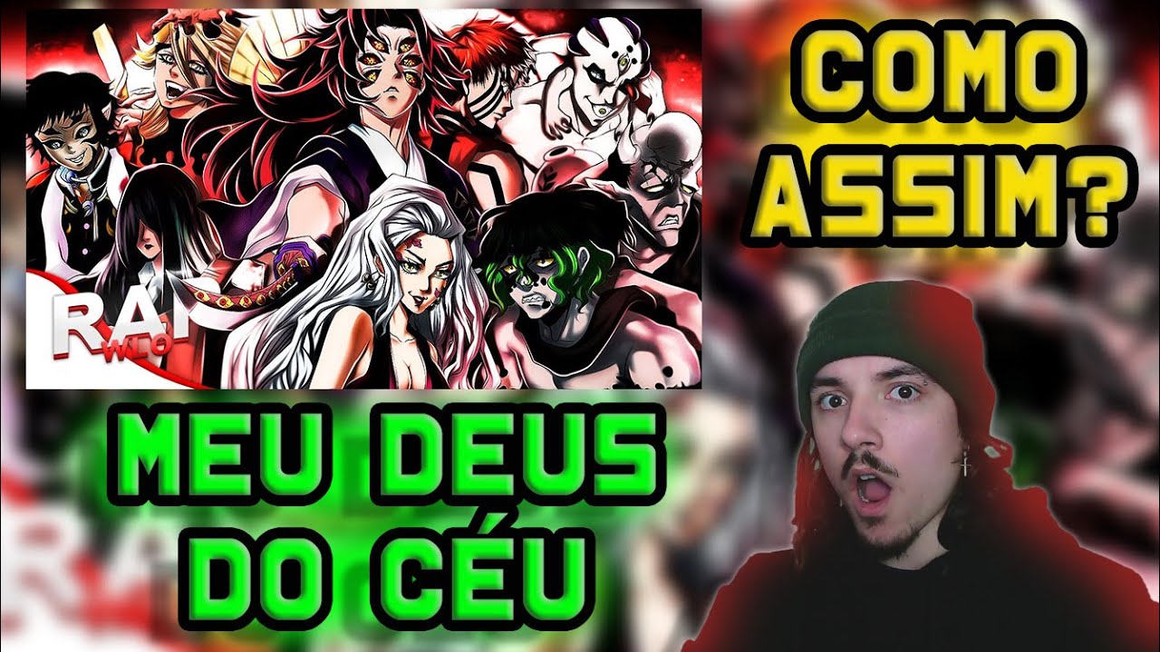 REAGINDO ao Rap das Luas Superiores ( Demon Slayer: Kimetsu no Yaiba ) | WLO | Conjunto