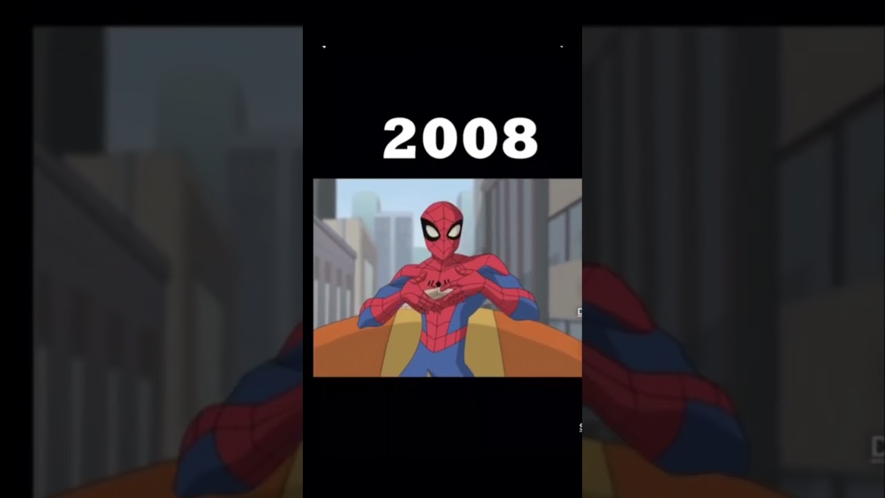 Evolution Of Spider-Man Animated Shows 1967-2020 