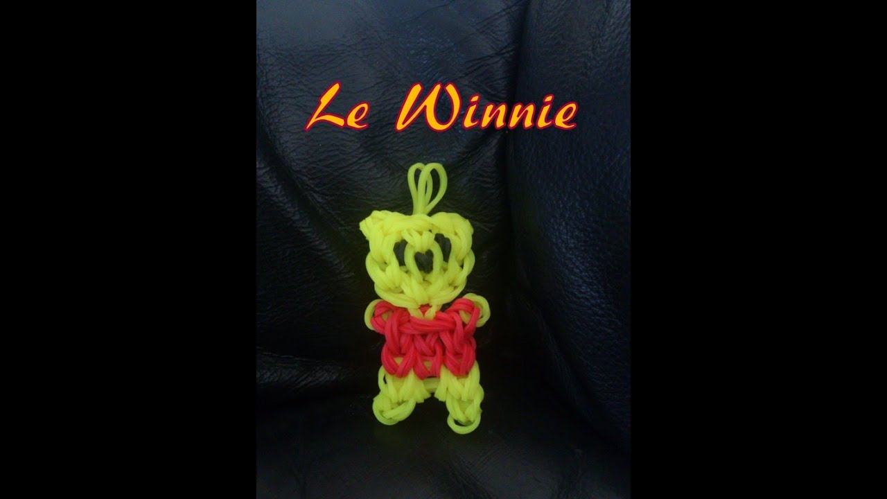 Winnie Rainbow loom® Tutoriel Français (Niveau Intermédiaire)