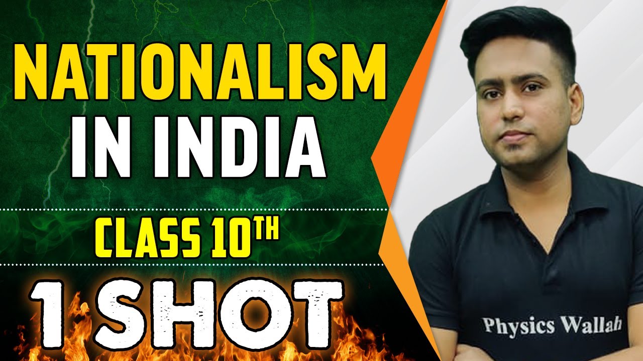 Nationalism in India in 1 Shot - Everything Covered || Class 10th Board || Pure English