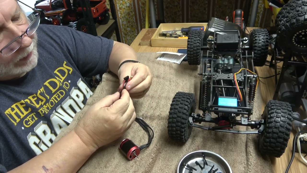 TEMU LCG Buggy Build - Electronics - Motor and ESC