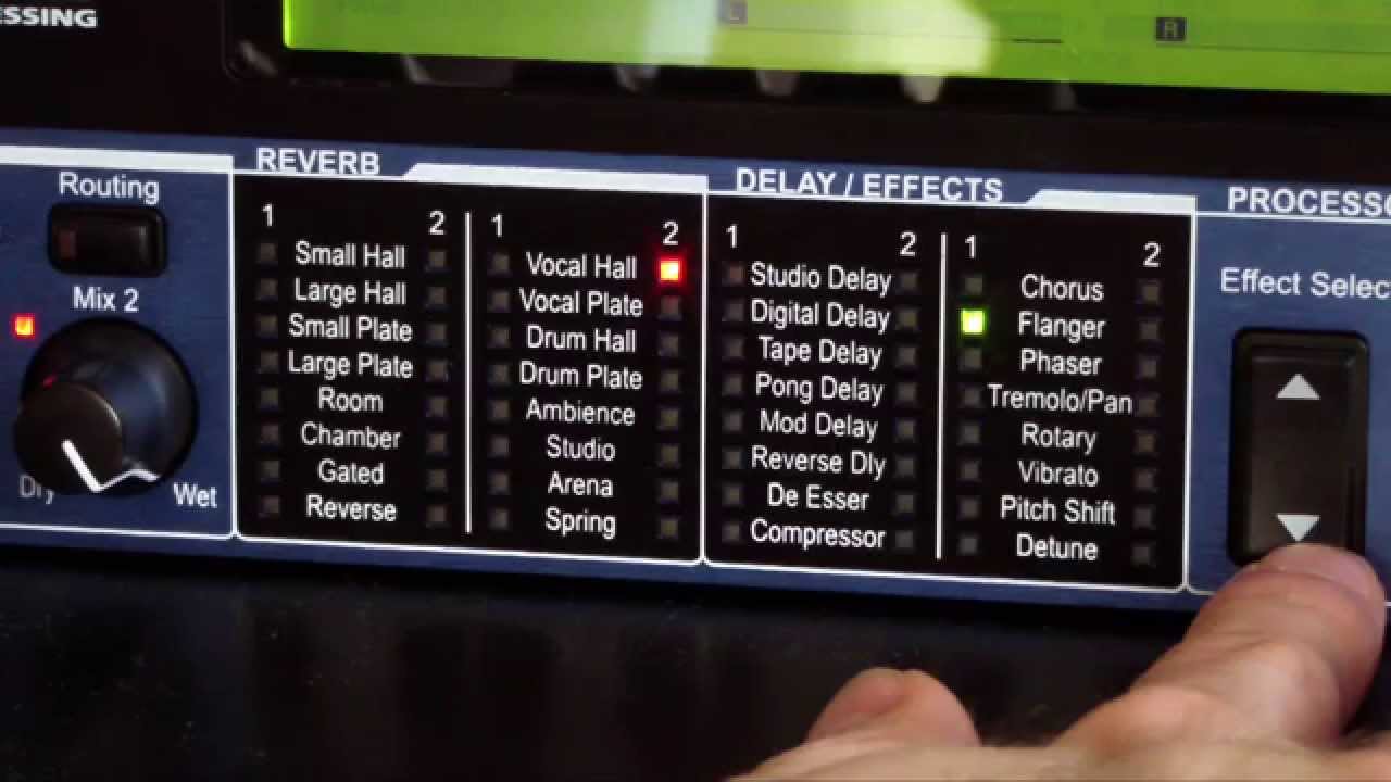 Lexicon MX200 - Dual Reverb Effects Processor