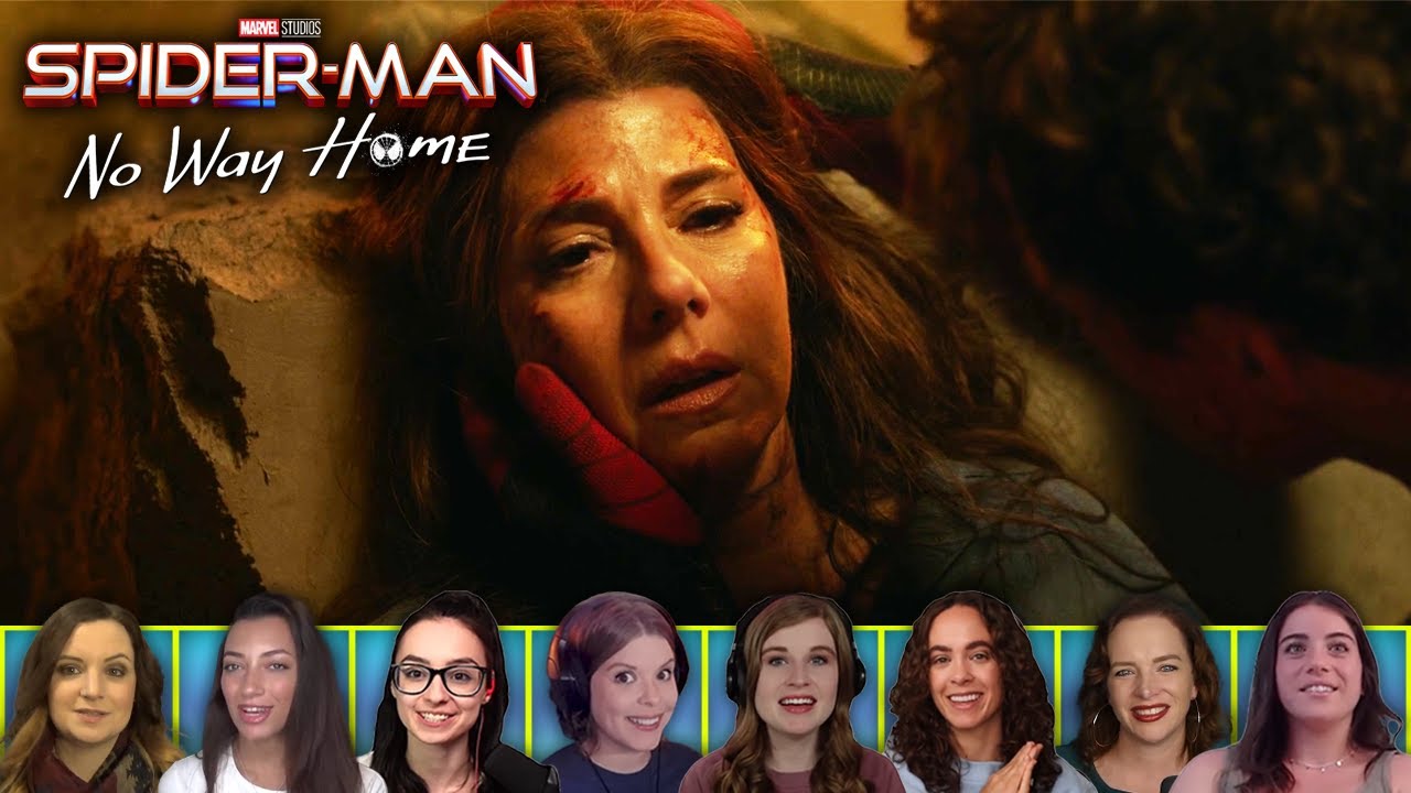 Reactors Reacting to AUNT MAY'S DEATH | Spider-Man: No Way Home (2021)