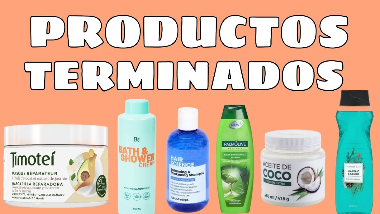 PRODUCTOS TERMINADOS//CUIDADO PERSONAL 🧴🧼💆‍♀️