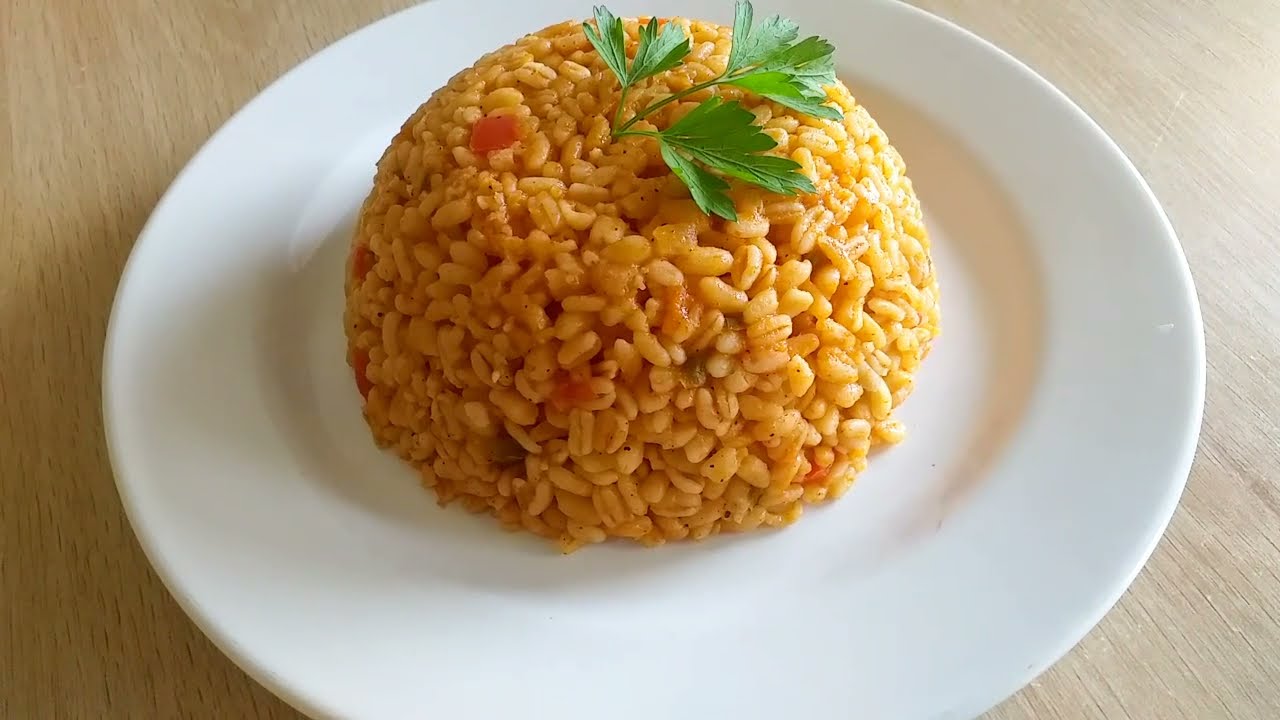 Recette bl&eacute; au tomate d&eacute;licieux,facile et rapide en 10 minutes