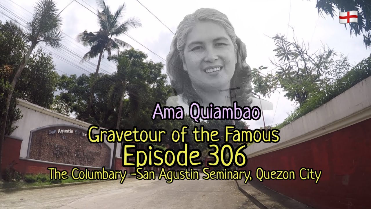 Gravetour of the Famous E306en | Ama Quiambao | The Columbary -Quezon City