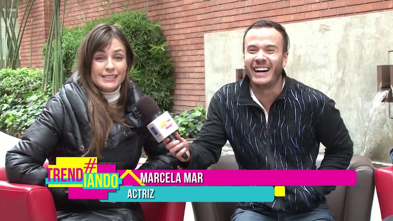 Por primera vez Marcela Mar actua con su hijo