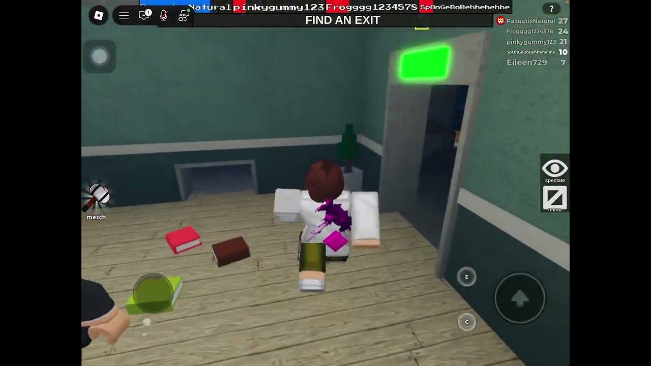 Regan’s and Ben play Flee he Facility