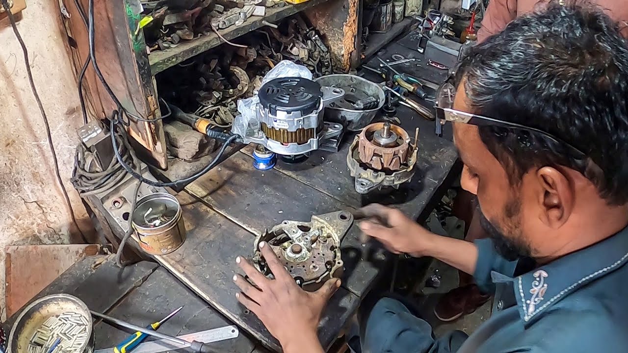 Brilliant Technique of Restoring Euro Truck Alternator