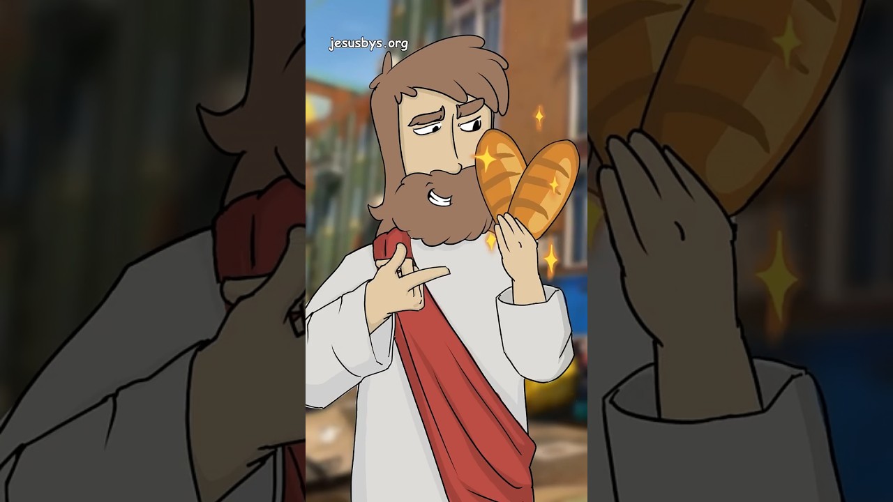 Jesus multiplies the loaves #jesus #jesuschrist #jesuslovesyou