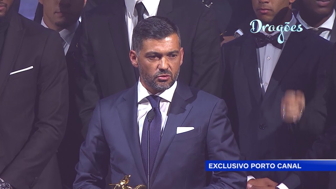 Dragões de Ouro: Treinador do Ano (discurso)