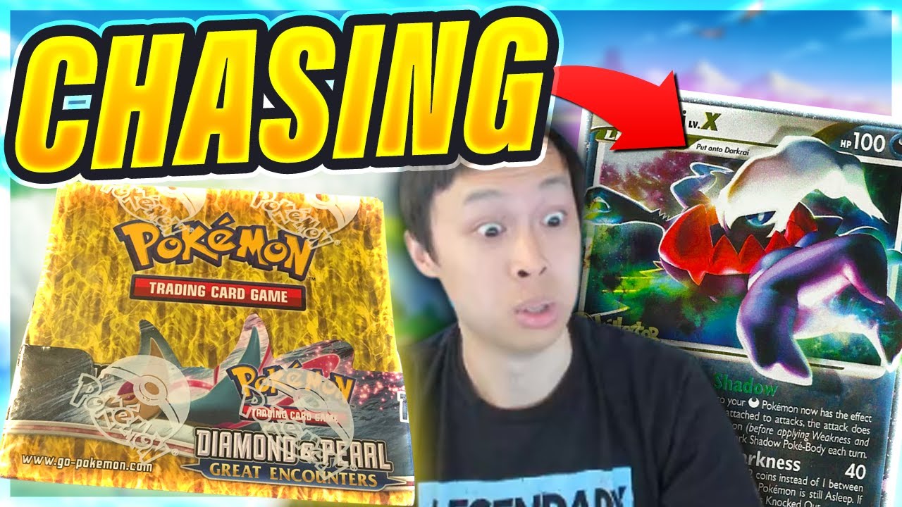 Chasing DARKRAI! One Lv.X Per Box?! - Great Encounters Box Opening