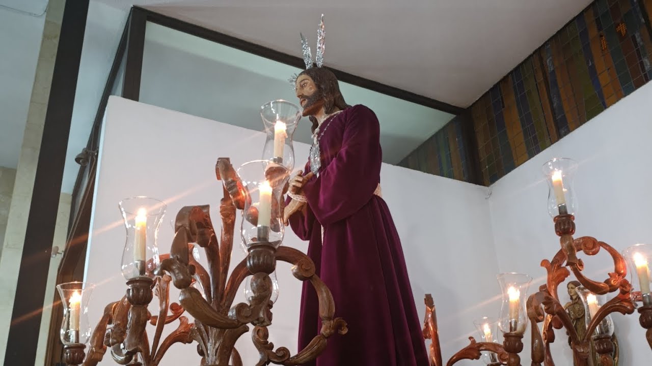 Traslado del Santo Cristo Cautivo a la Parroquia del Pilar
