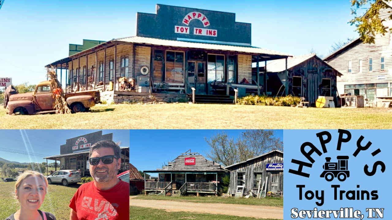Exploring Happy’s Toy Trains in Sevierville, TN: A Magical Journey Through Vintage Train History!