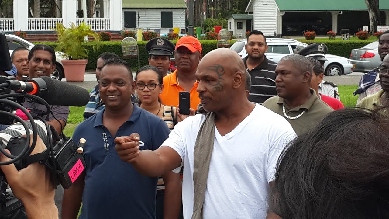 Mike Tyson in Suriname