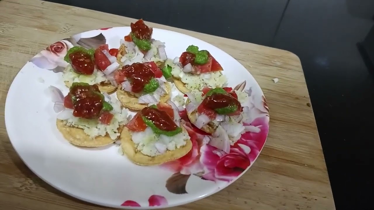 Cheese Sev Puri