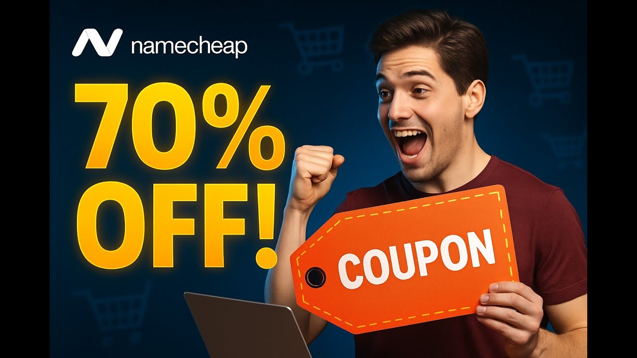 Namecheap Coupon Codes & Hosting Deals 2026 | Free LLC, Domain & Upto 70% OFF