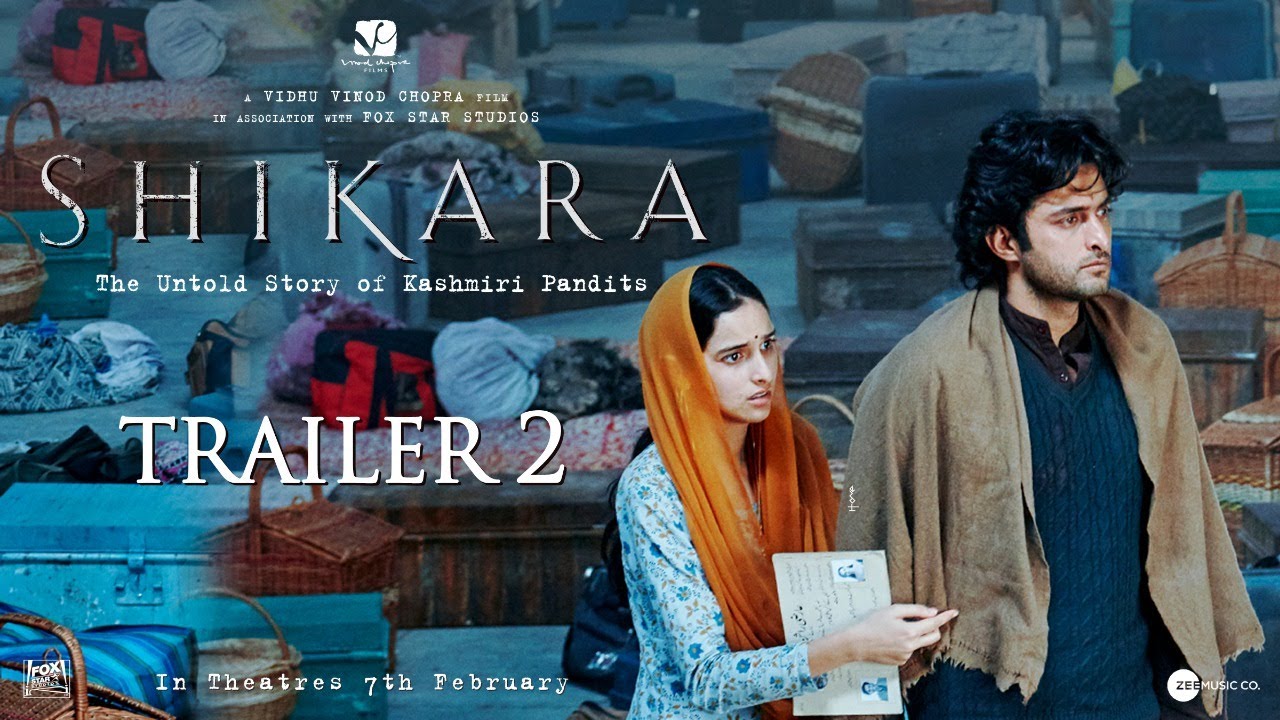 Shikara | Official Trailer 2 | Dir: Vidhu Vinod Chopra | 7th February