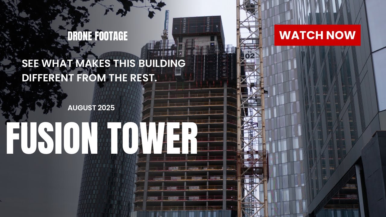Fusion Tower Manchester (August 2025) | Stunning 4K Drone Tour of Deansgate’s New Skyscraper