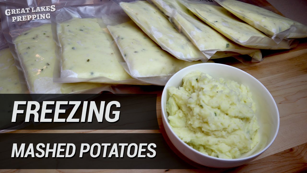 The Best Way to Freeze Mashed Potatoes (add butter & cream before or after?)