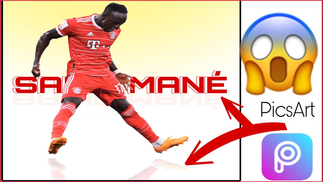 Comment montage photo sadio mané sur PicsArt en Wolof