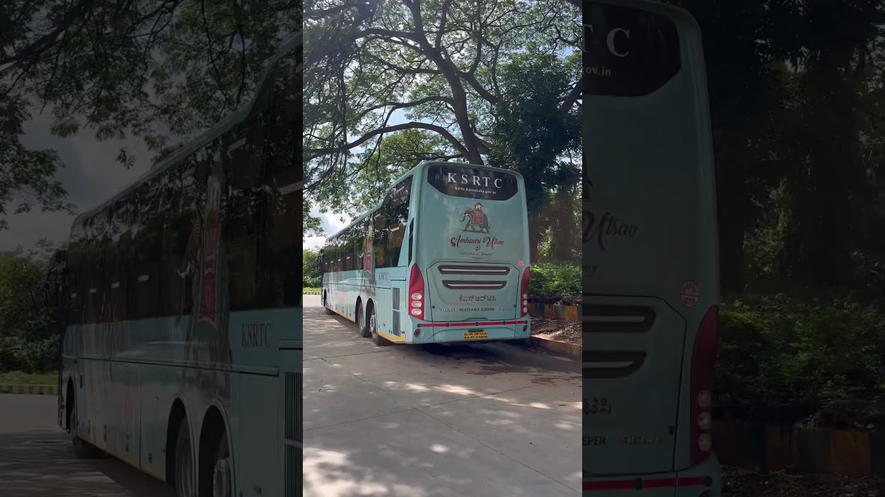 Kerala SRTC + Namma KSRTC = Infinite Aura | Kerala SRTC Brand New Volvo 9600 & KSRTC Ambaari Utsav