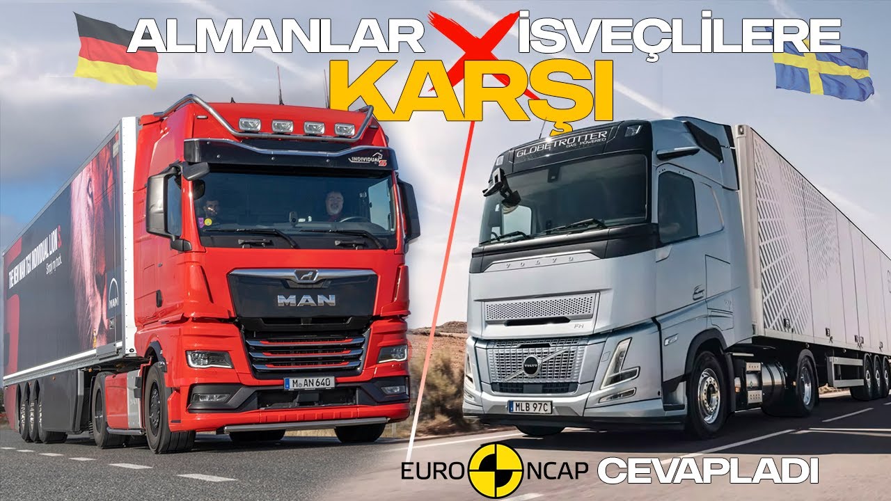 Немцы против шведов | Какой из них более прочный? | Грузовик Euro NCAP ответил!