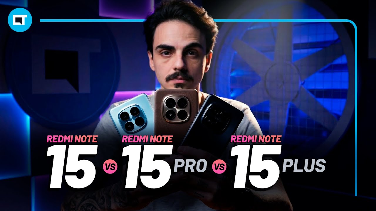 Comparativo técnico: as especificações dos modelos Redmi Note 15