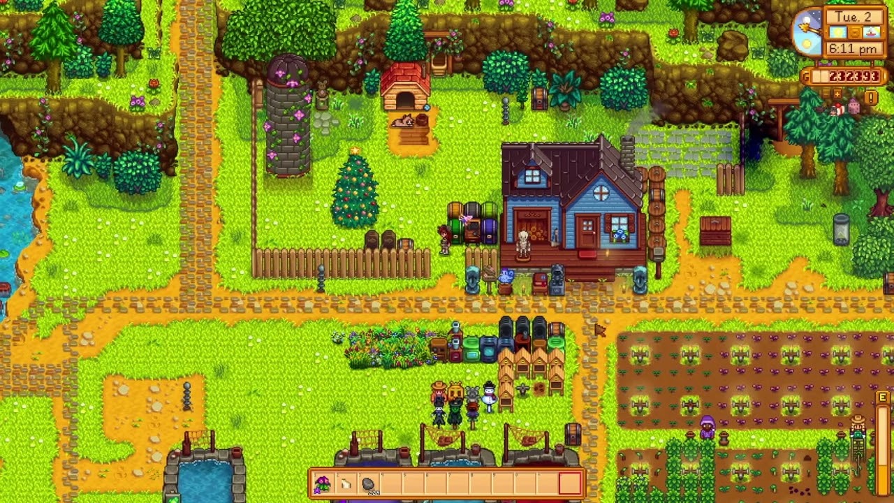 HELP!!! We have a Dilema of the Mayor Lewis!!! Summer Day 2 Year 2 of the Stardew Valley.