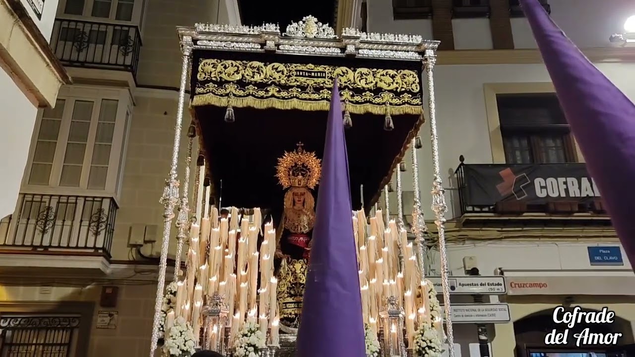 Virgen de la O (Defensión), c/ Tornería, Martes Santo Jerez 2023