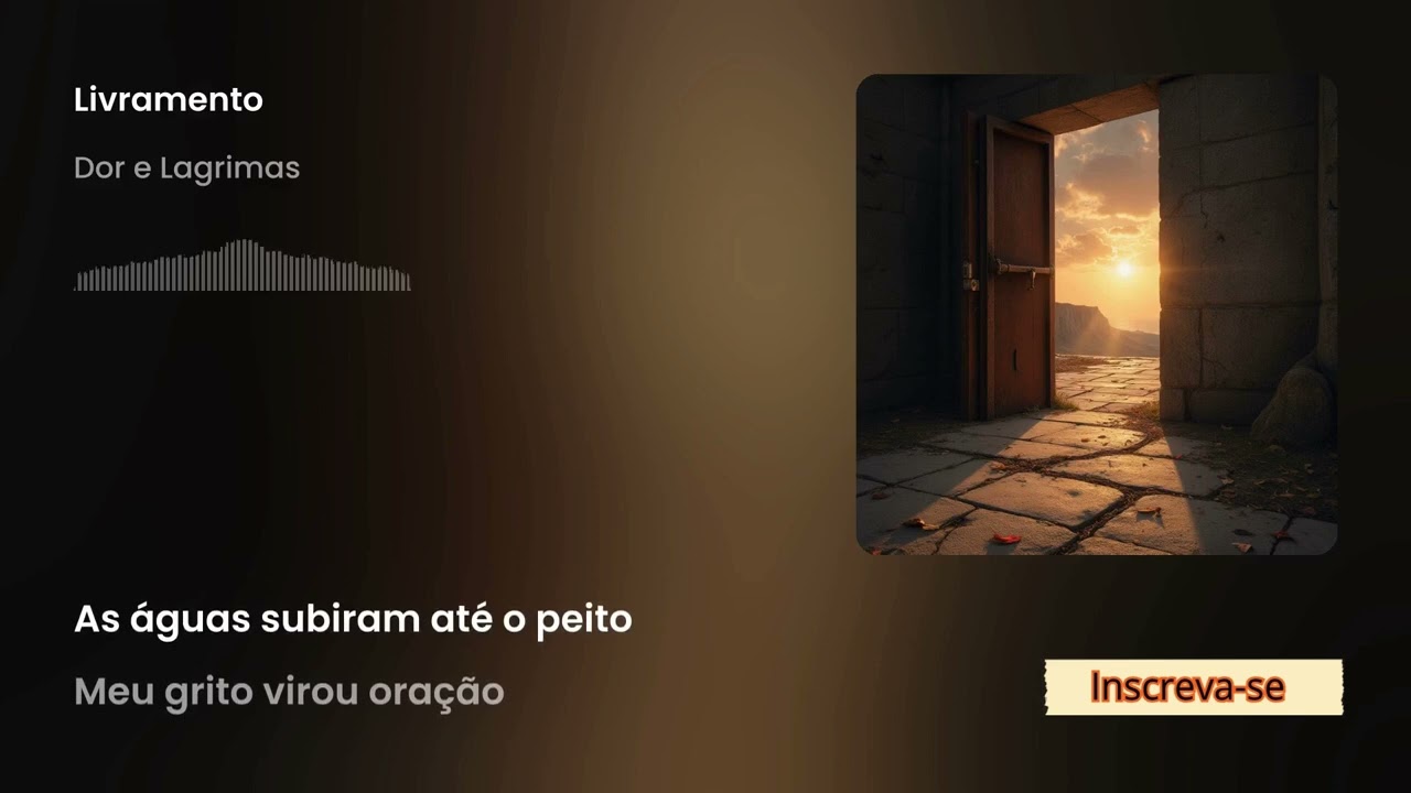 DOR E LÁGRIMAS-livramento de Deus
