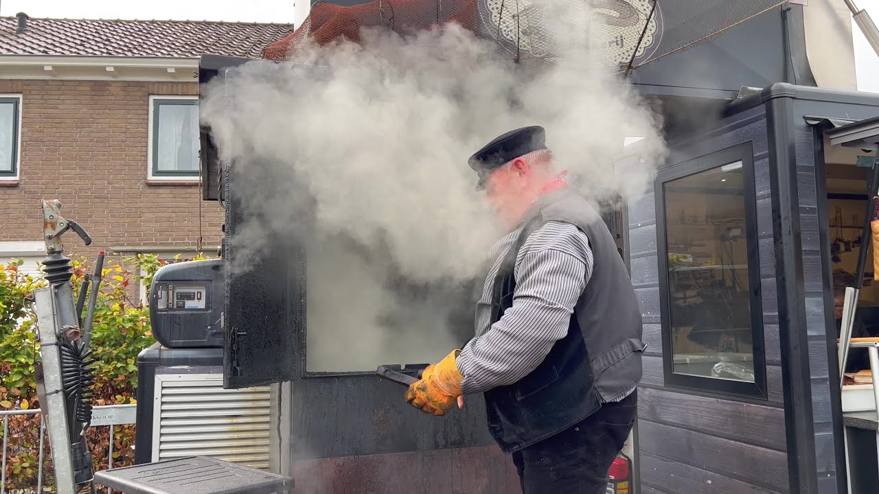 Aale perfekt räuchern- Pferdemarkt in Hedel (NL) 07.11.2022