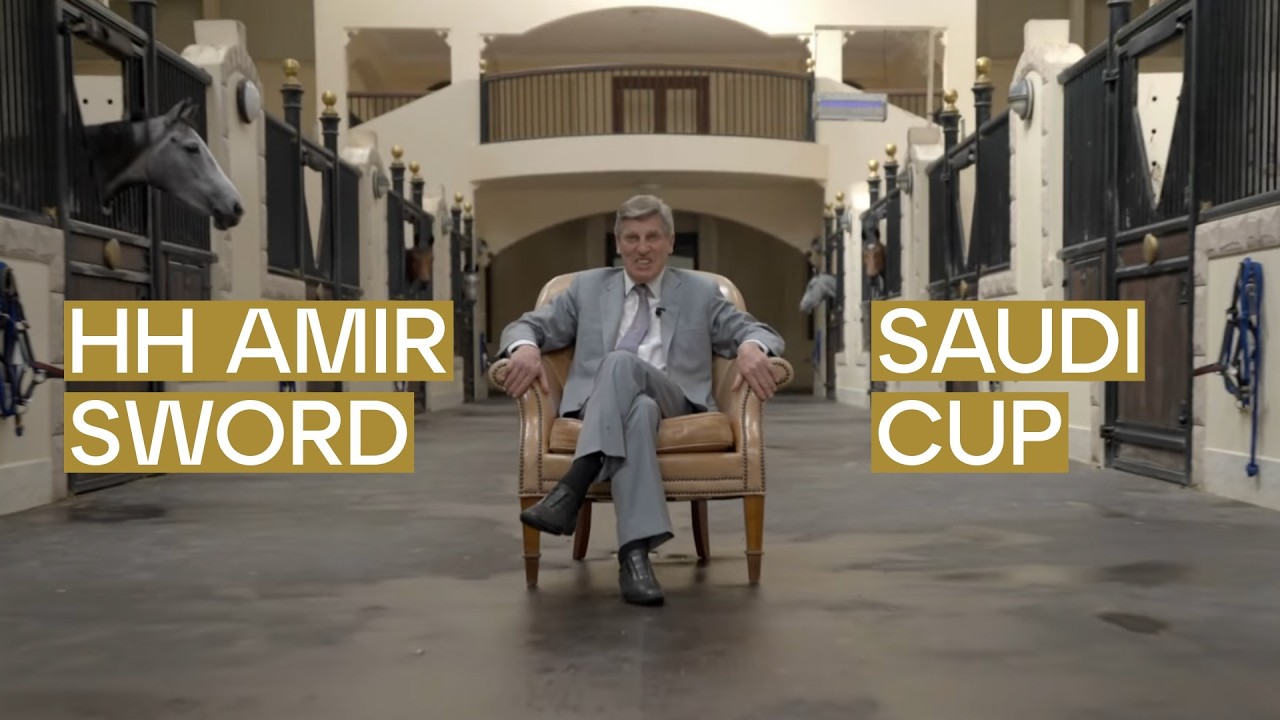 HH Amir Sword and Saudi Cup show