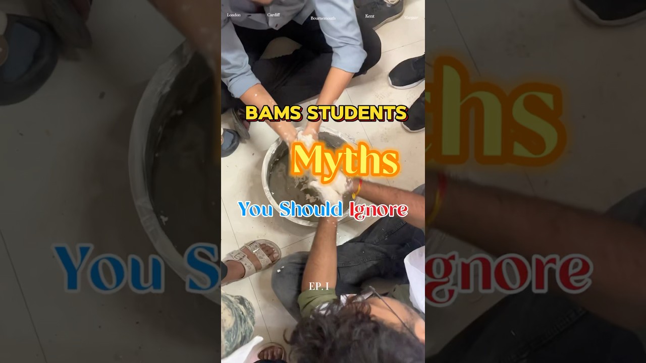 BAMS student *Myths* you Should Avoid !! 🤯
